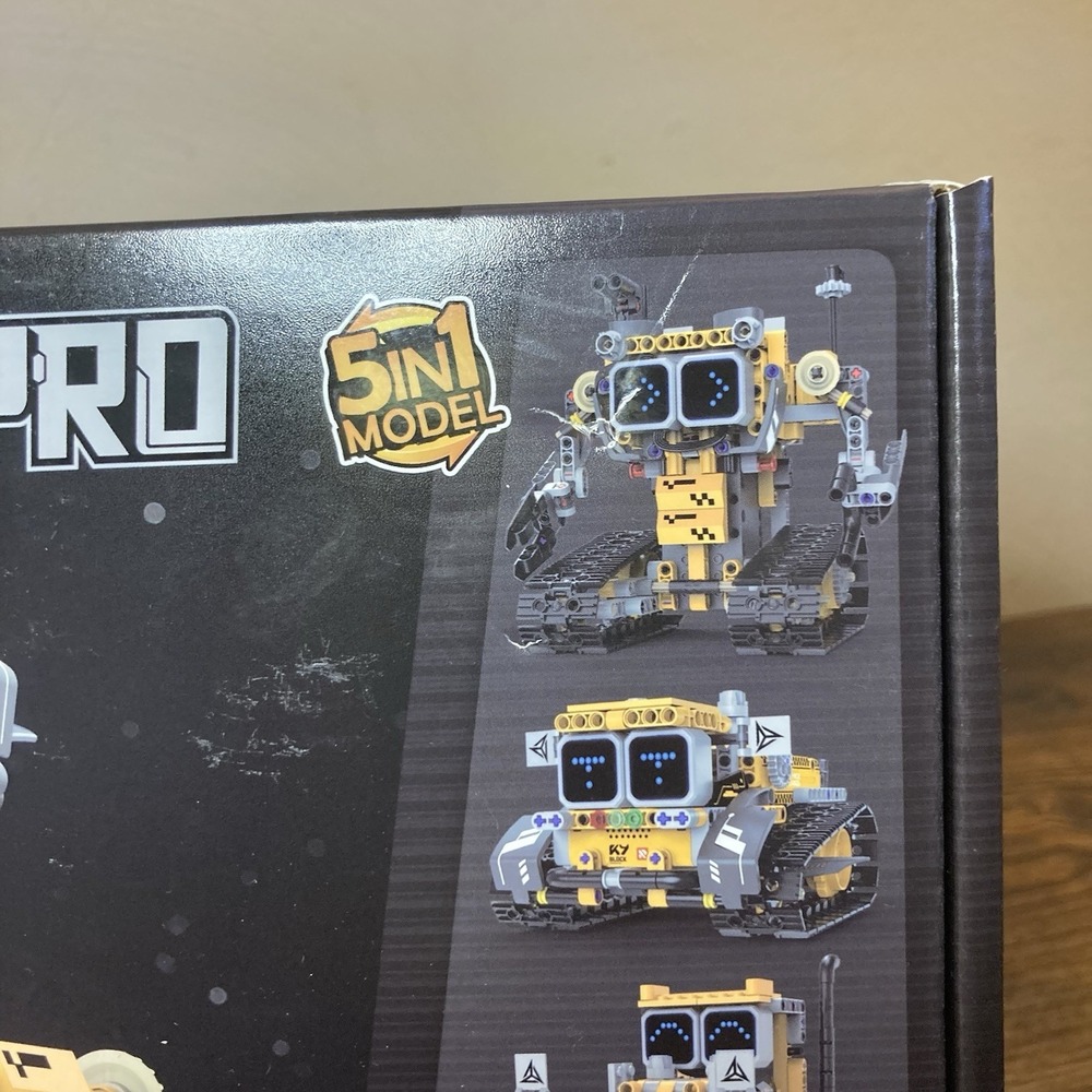 Robot Pro Block Building Kit 5-in-1 Remote Control STEM Toy K96228 Model Program - Picture 2 of 8
